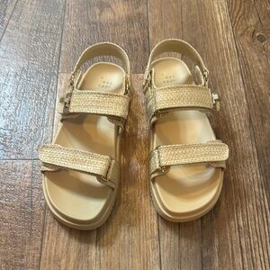Women's Jonie Tan Ankle Strap Footbed Sandals